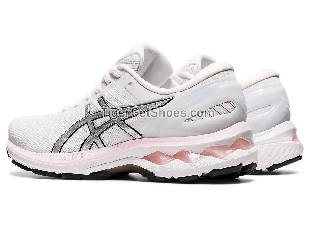 Asics GEL-KAYANO 27 Pink Salt/Pure Silver 1012A649-700 Womens Running Shoes
