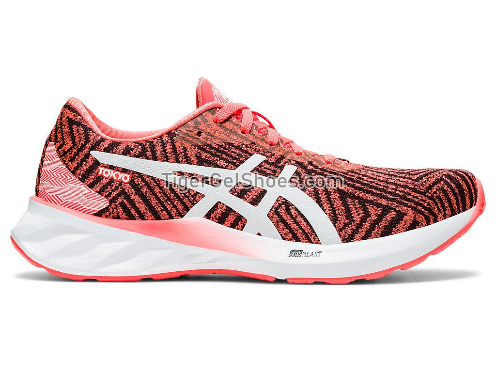 Asics ROADBLAST TOKYO Sunrise Red/White 1012A942-600 Womens Running Shoes