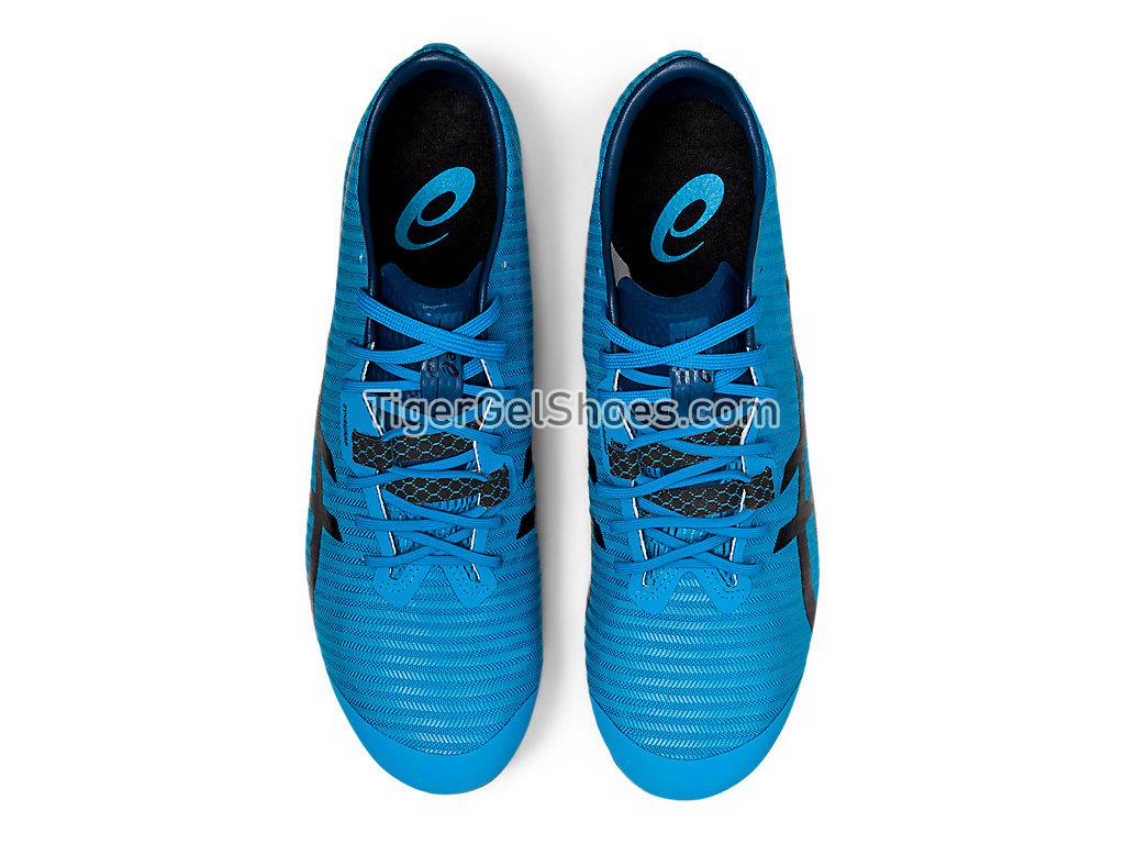 Asics METASPRINT Digital Aqua/Black 1093A153-402 Mens Track and Field Shoes