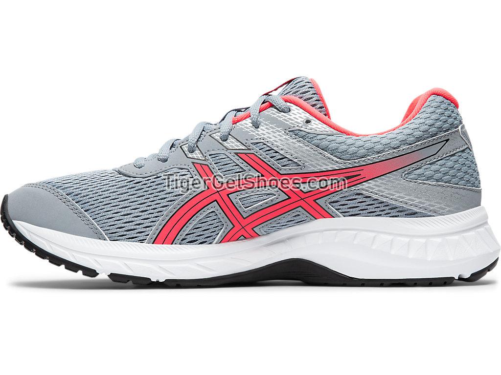 Asics GEL-CONTEND 6 Sheet Rock/Diva Pink 1012A570-020 Womens Running Shoes