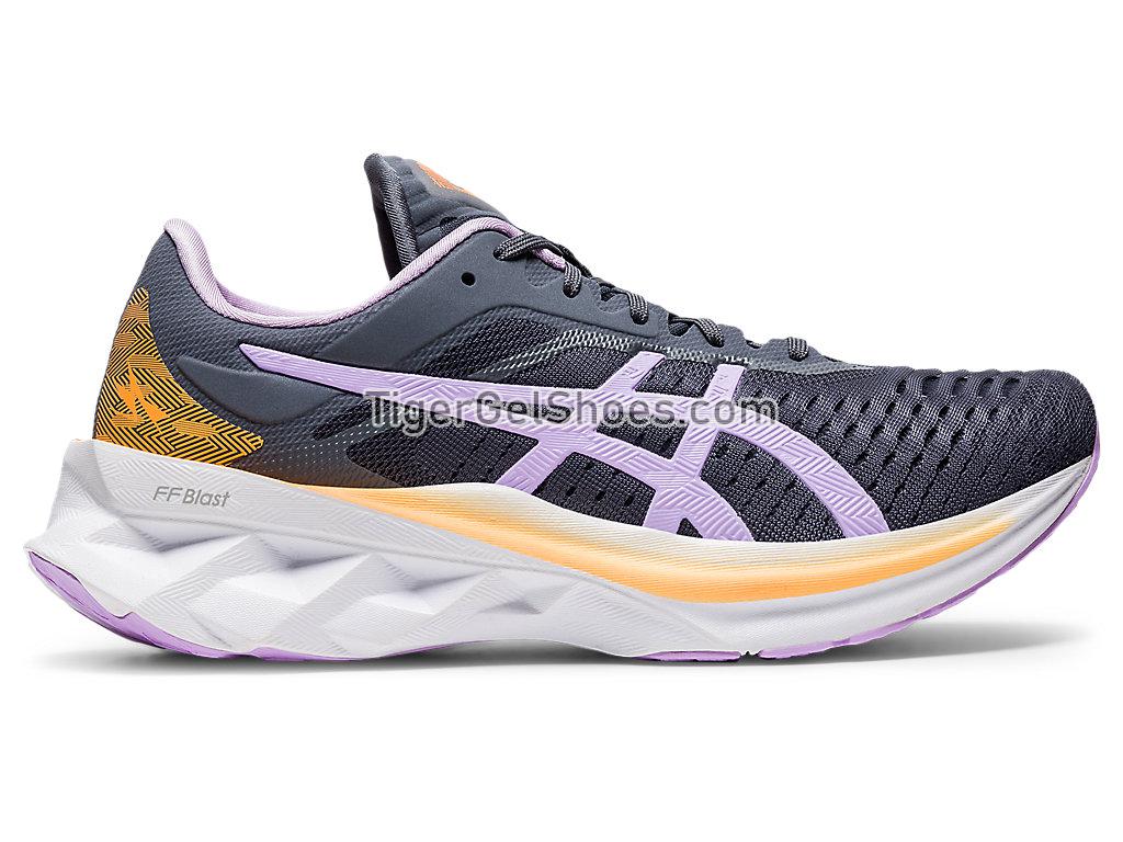 Asics NOVABLAST Metropolis/Lilac Tech 1012A584-021 Womens Running Shoes
