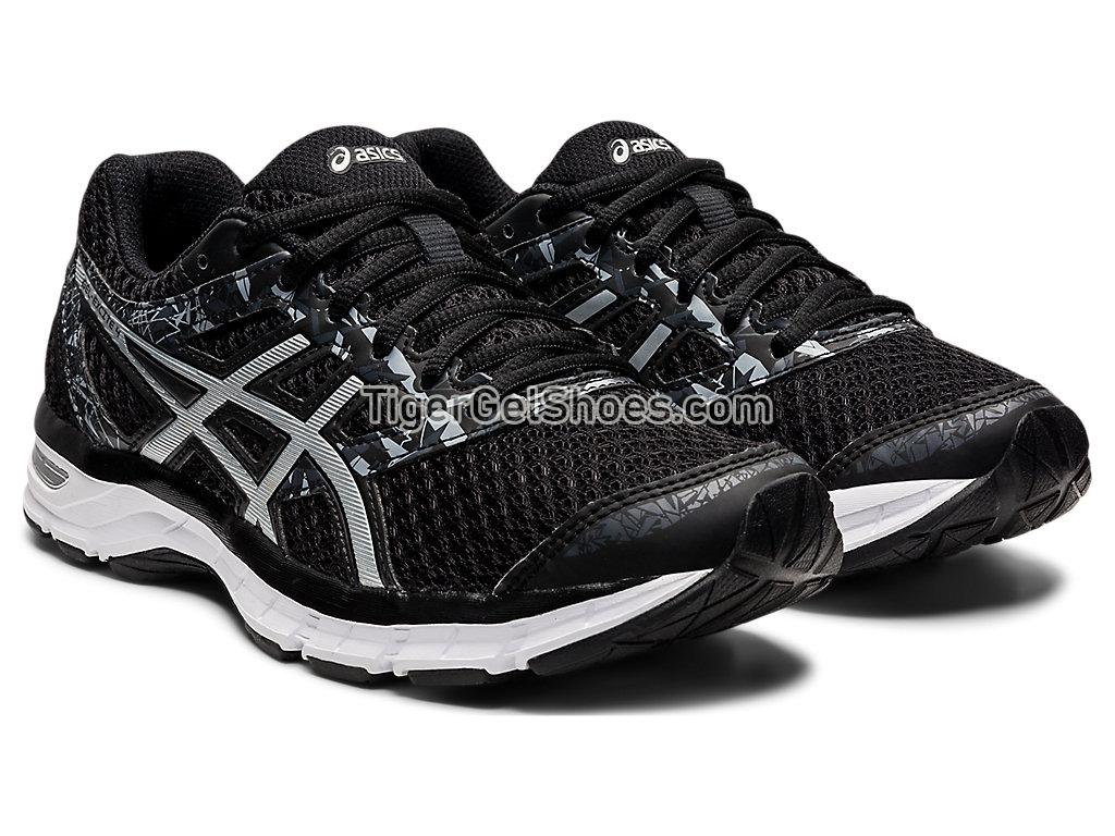 Asics GEL-Excite 4 Black/Black/Silver T6E8N-9090 Womens Running Shoes