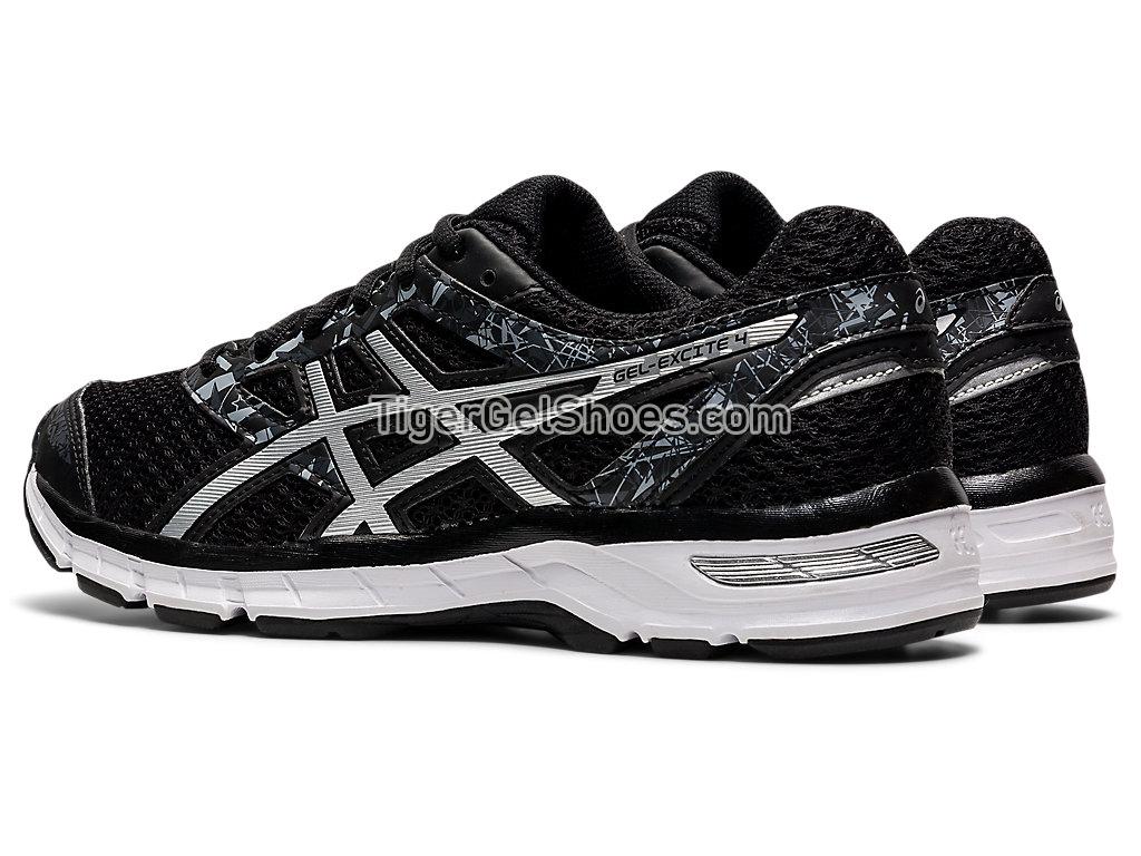 Asics GEL-Excite 4 Black/Black/Silver T6E8N-9090 Womens Running Shoes