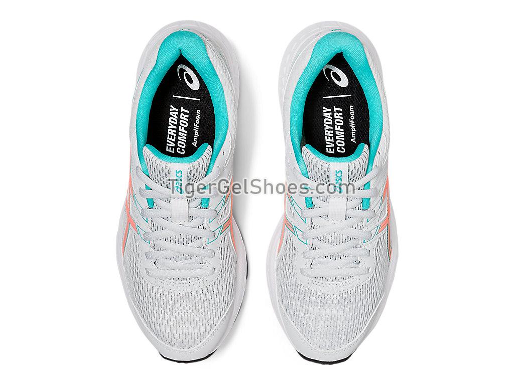 Asics GEL-CONTEND 6 Polar Shade/Sun Coral 1012A570-023 Womens Running Shoes
