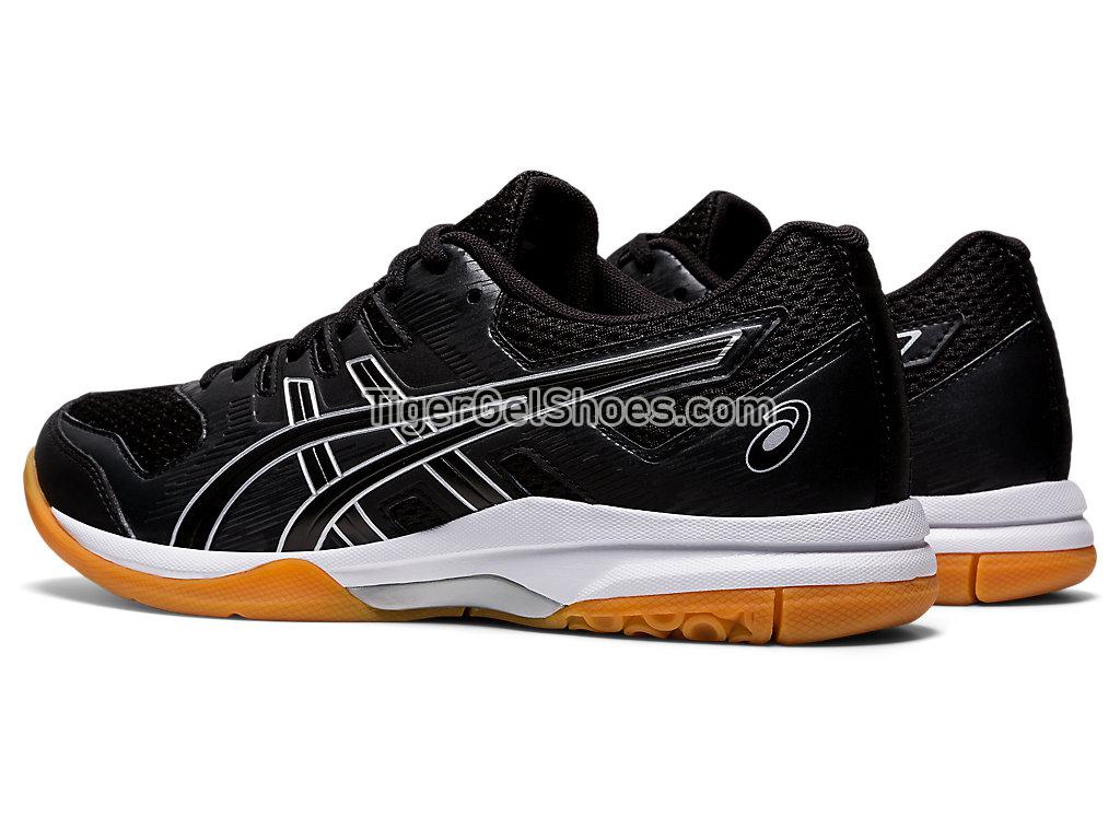 Asics GEL-FURTHERUP Black/Black 1072A063-001 Womens Volleyball Shoes