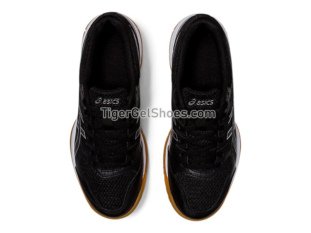 Asics GEL-FURTHERUP Black/Black 1072A063-001 Womens Volleyball Shoes