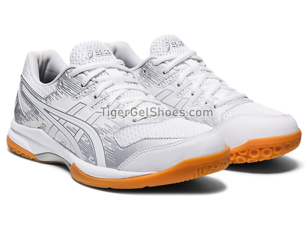 Asics GEL-FURTHERUP White/White 1072A063-100 Womens Volleyball Shoes