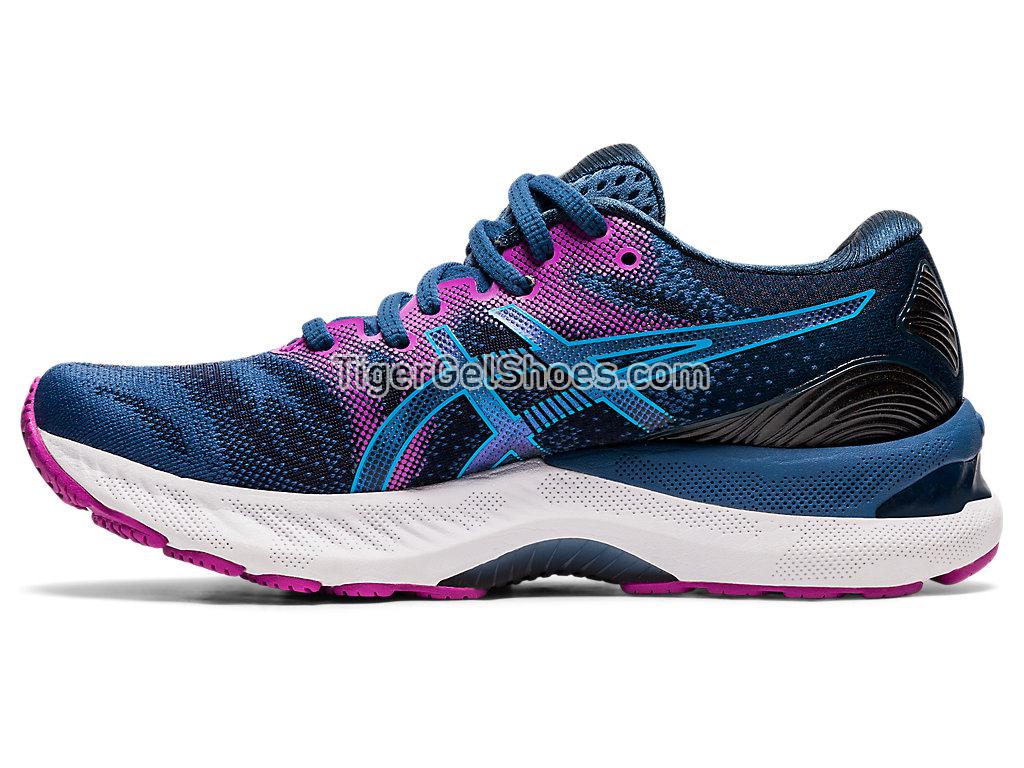 Asics GEL-NIMBUS 23 Grand Shark/Digital Aqua 1012A885-402 Womens Running Shoes
