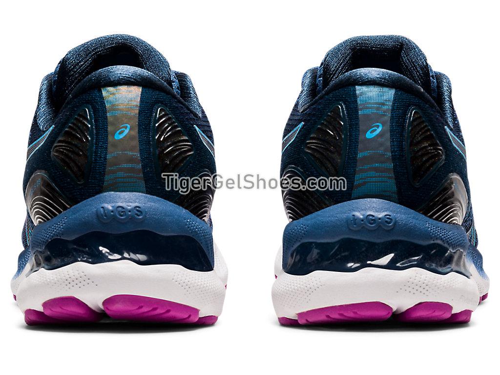 Asics GEL-NIMBUS 23 Grand Shark/Digital Aqua 1012A885-402 Womens Running Shoes