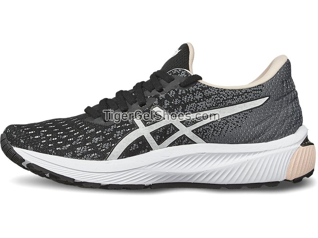 Asics GEL-CUMULUS 22 KNIT Black/White 1012A739-001 Womens Running Shoes