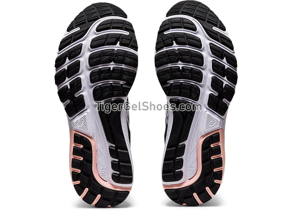 Asics GEL-CUMULUS 22 KNIT Black/White 1012A739-001 Womens Running Shoes