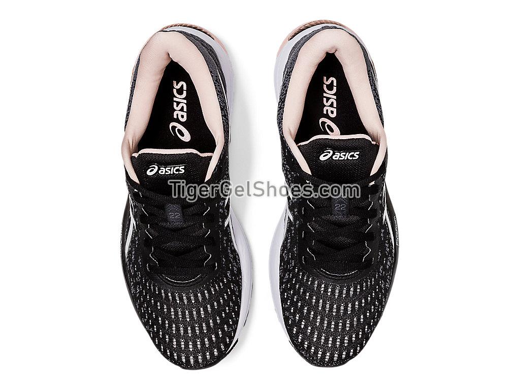 Asics GEL-CUMULUS 22 KNIT Black/White 1012A739-001 Womens Running Shoes