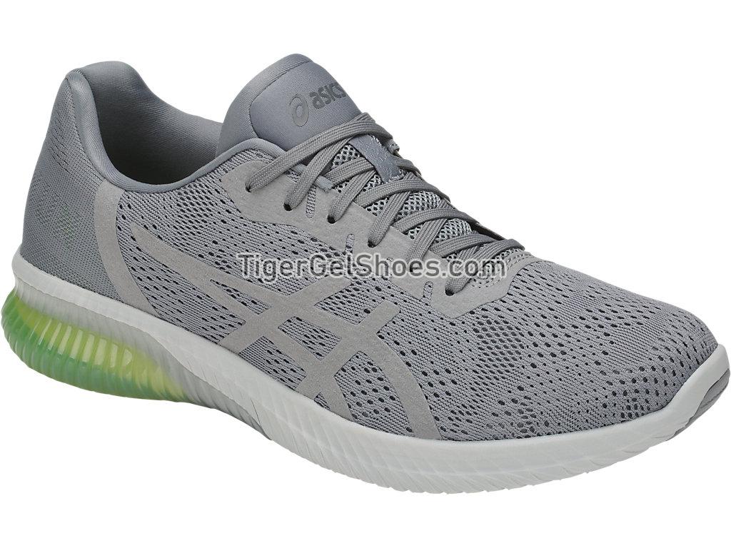 Asics GEL-Kenun MX Stone Grey/Stone Grey/Safety Yellow T838N-1111 Mens Running Shoes