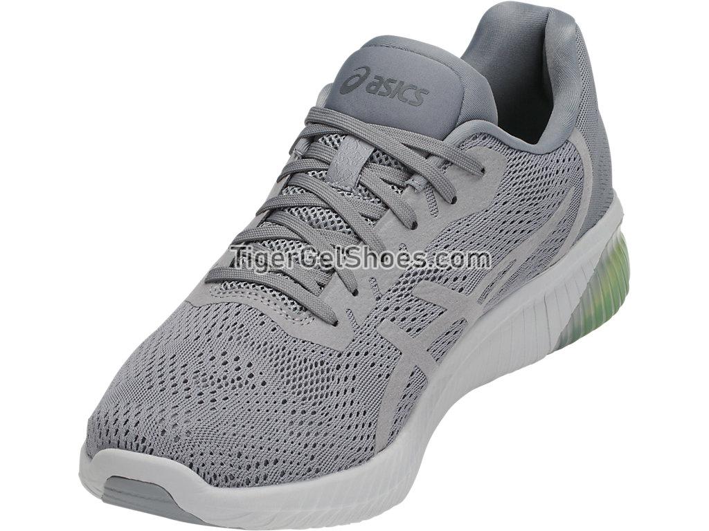 Asics GEL-Kenun MX Stone Grey/Stone Grey/Safety Yellow T838N-1111 Mens Running Shoes