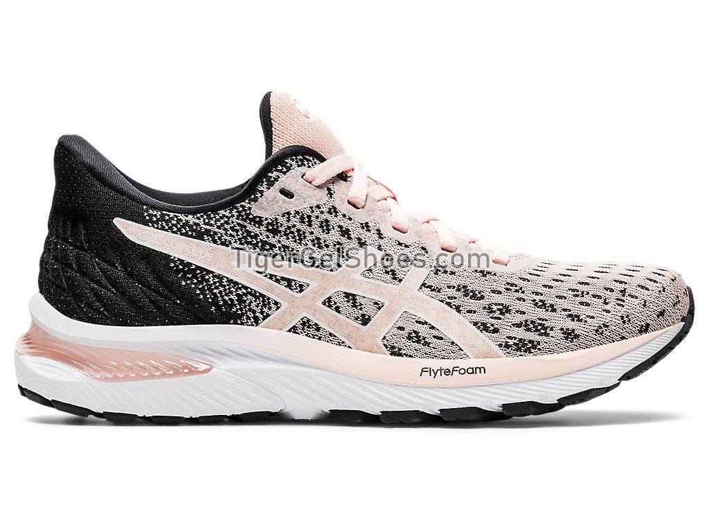 Asics GEL-CUMULUS 22 KNIT Breeze/Black 1012A739-700 Womens Running Shoes