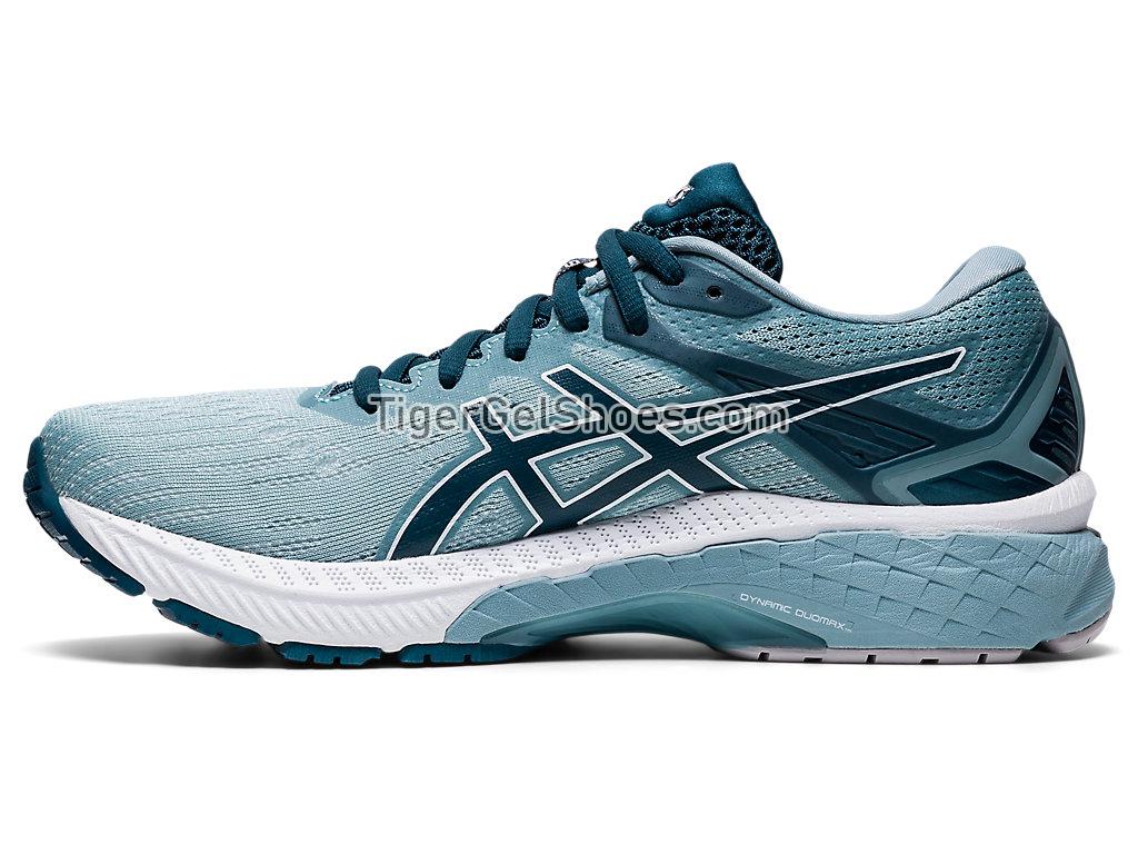Asics GT-2000 9 Light Steel/Magnetic Blue 1012A859-401 Womens Running Shoes