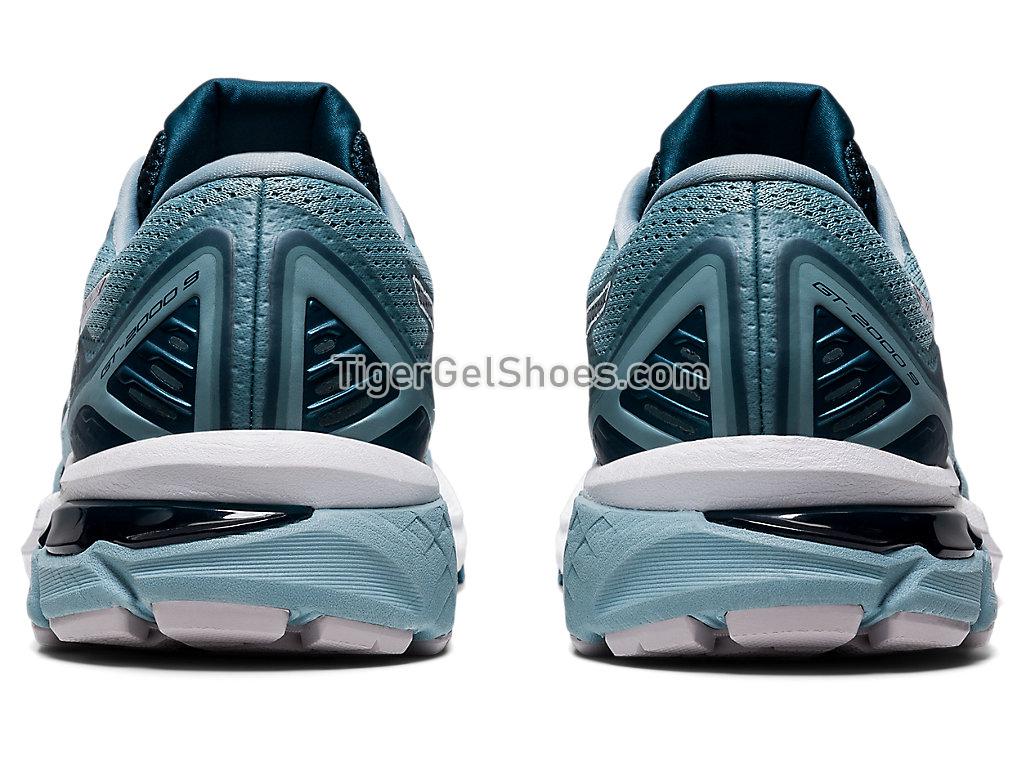Asics GT-2000 9 Light Steel/Magnetic Blue 1012A859-401 Womens Running Shoes