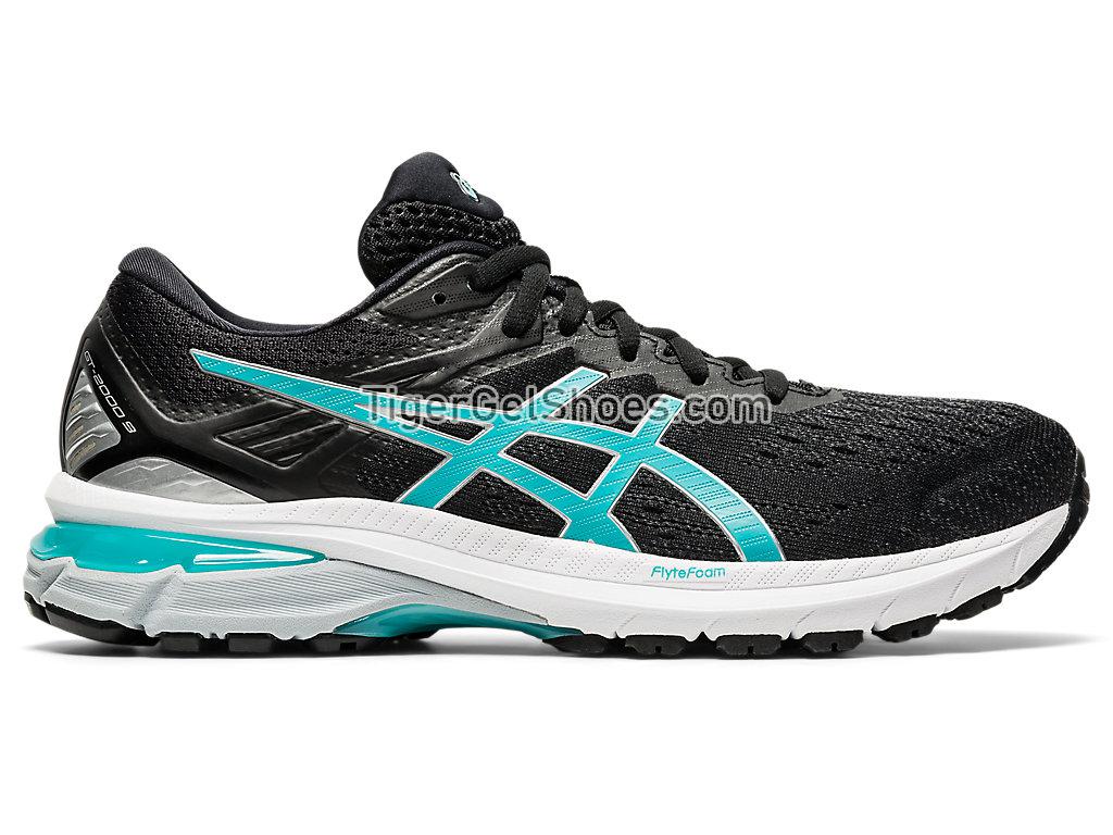Asics GT-2000 9 Black/Techno Cyan 1012A859-003 Womens Running Shoes