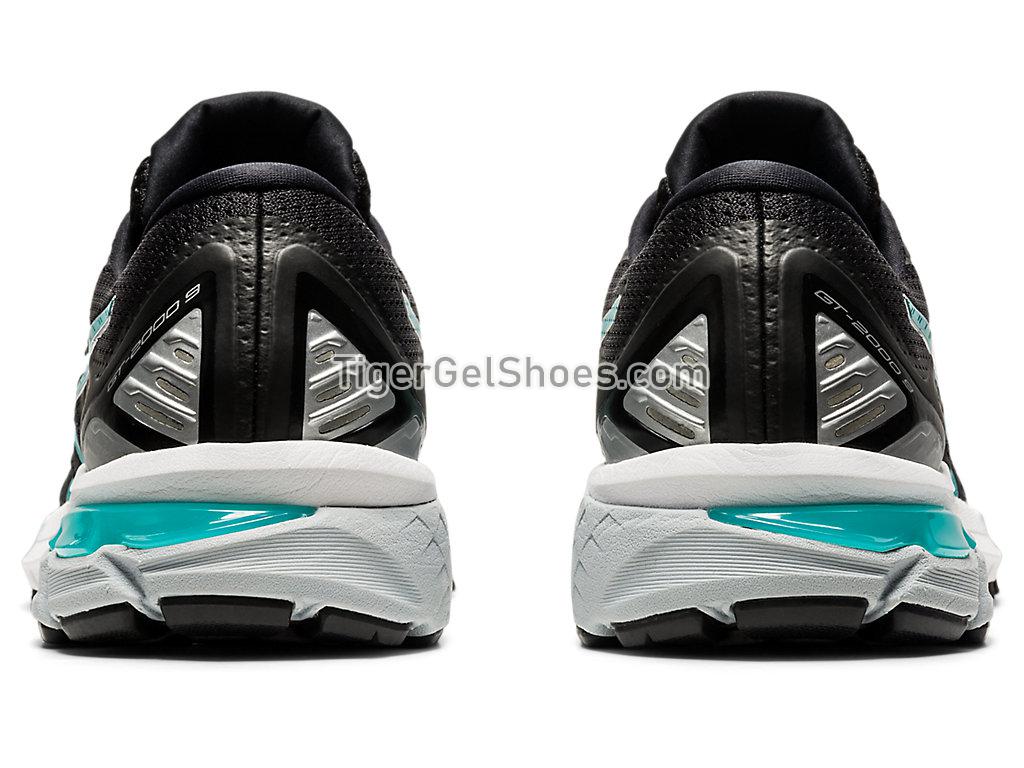 Asics GT-2000 9 Black/Techno Cyan 1012A859-003 Womens Running Shoes