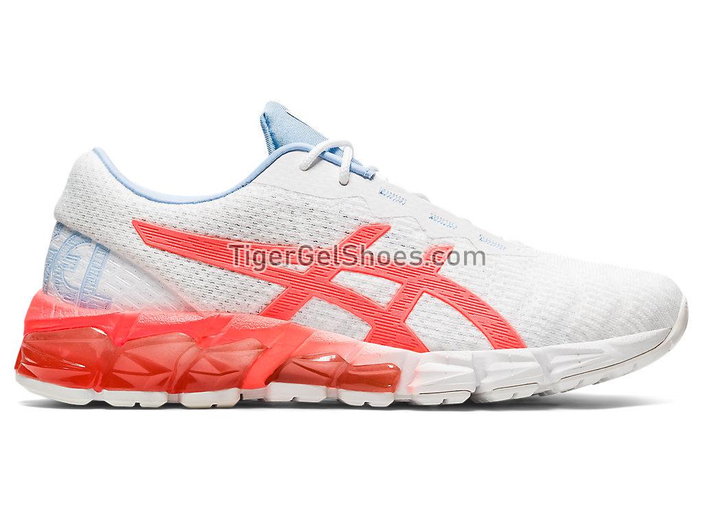 Asics GEL-QUANTUM 180 5 White/Sunrise Red 1202A023-101 GEL Womens Shoes