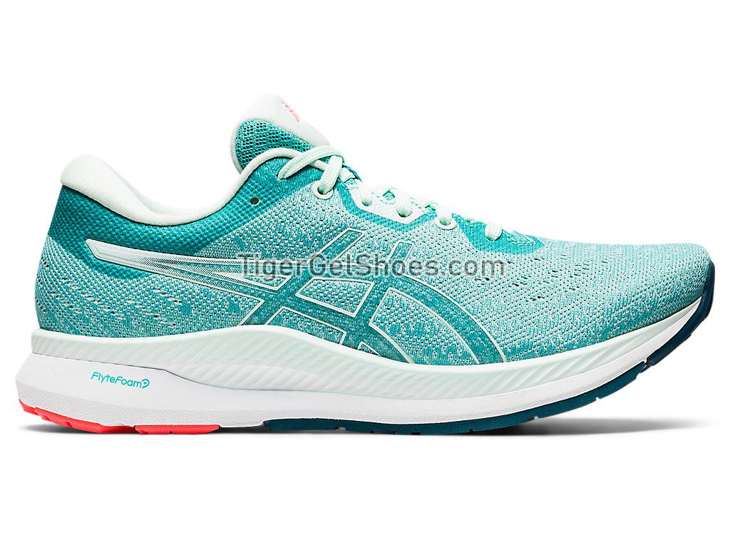 Asics EVORIDE Techno Cyan/Bio Mint 1012A677-300 Womens Running Shoes