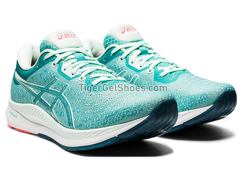 Asics EVORIDE Techno Cyan/Bio Mint 1012A677-300 Womens Running Shoes