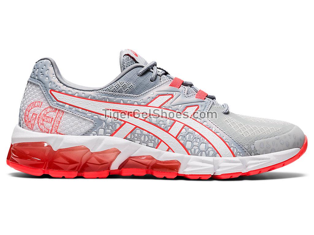 Asics GEL-QUANTUM 180 5 Glacier Grey/Flash Coral 1202A083-020 GEL Womens Shoes