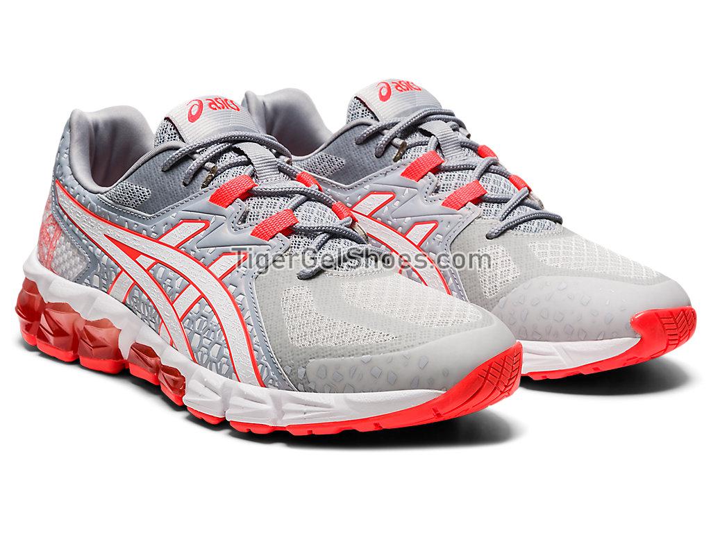 Asics GEL-QUANTUM 180 5 Glacier Grey/Flash Coral 1202A083-020 GEL Womens Shoes