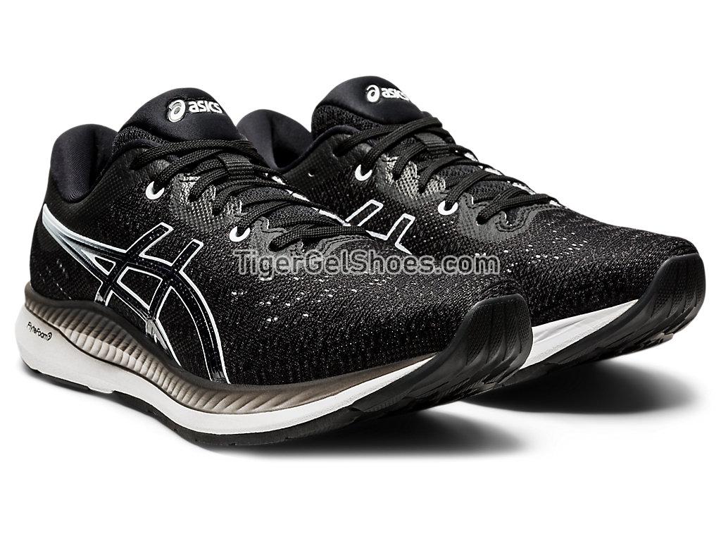 Asics EVORIDE Black/White 1012A677-001 Womens Running Shoes