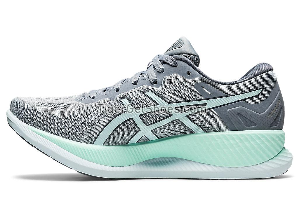 Asics GLIDERIDE Piedmont Grey/Bio Mint 1012A699-021 Womens Running Shoes