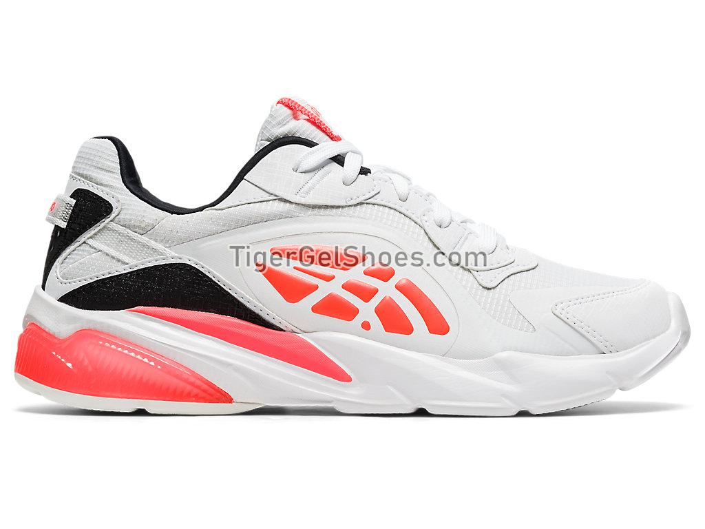 Asics GEL-MIQRUM White/Sunrise Red 1202A020-100 GEL Womens Shoes