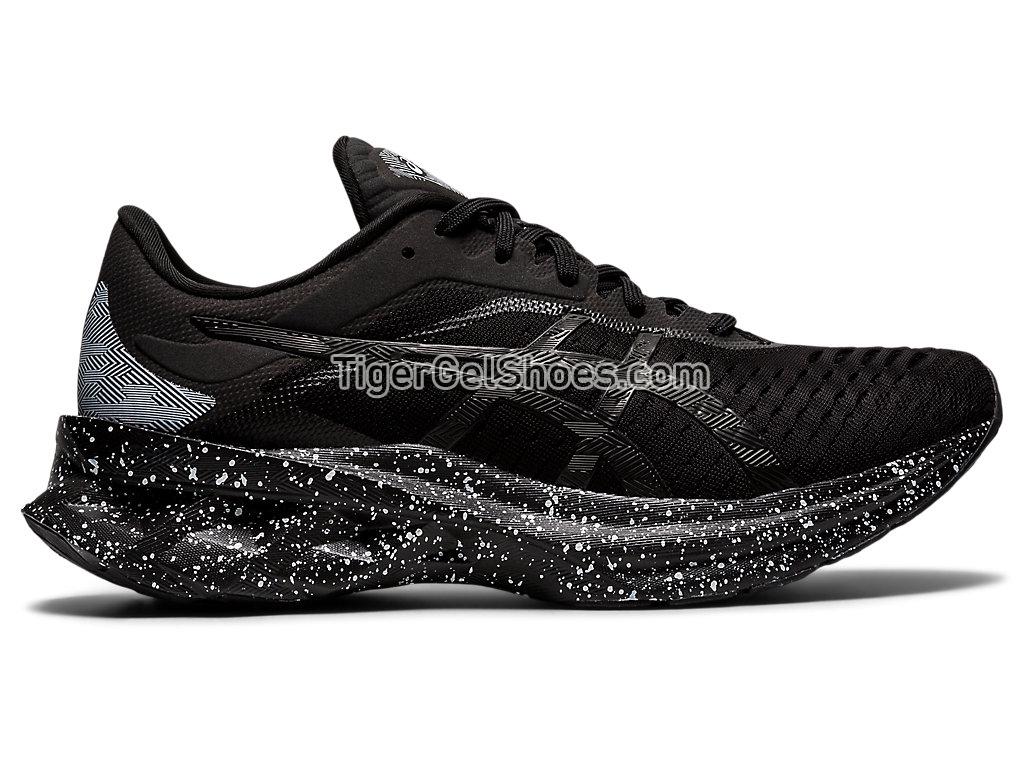 Asics NOVABLAST Black/Black 1012A987-001 Womens Running Shoes