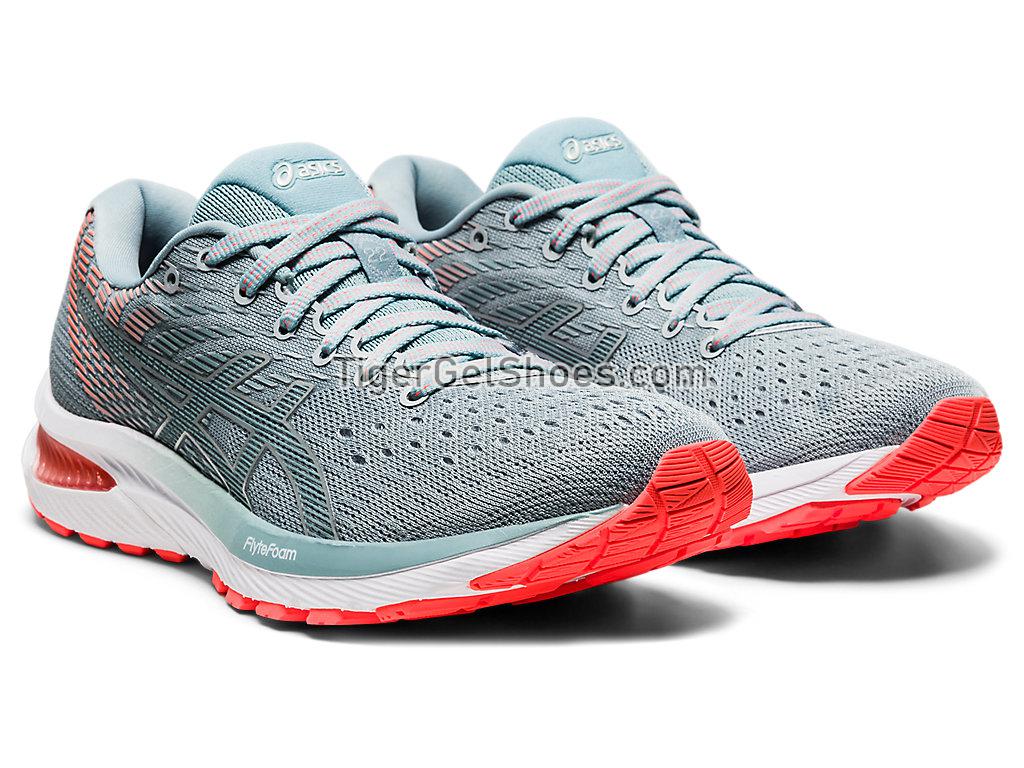 Asics GEL-CUMULUS 22 (D) Piedmont Grey/Light Steel 1012A738-020 Womens Running Shoes
