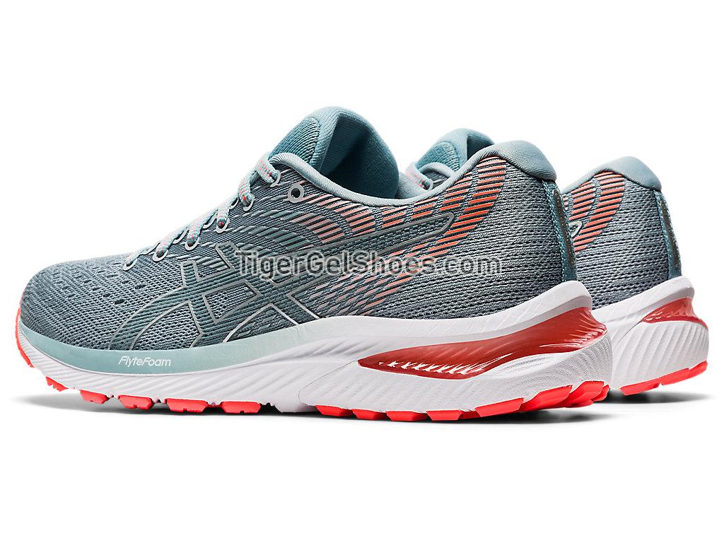 Asics GEL-CUMULUS 22 (D) Piedmont Grey/Light Steel 1012A738-020 Womens Running Shoes