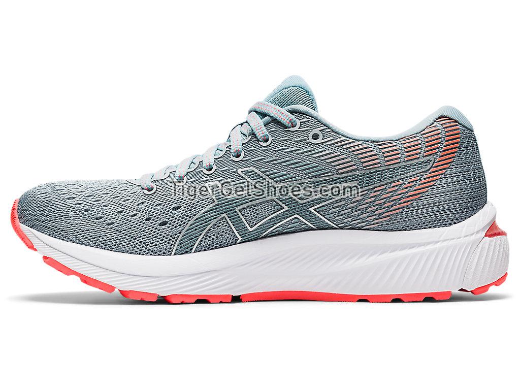 Asics GEL-CUMULUS 22 (D) Piedmont Grey/Light Steel 1012A738-020 Womens Running Shoes