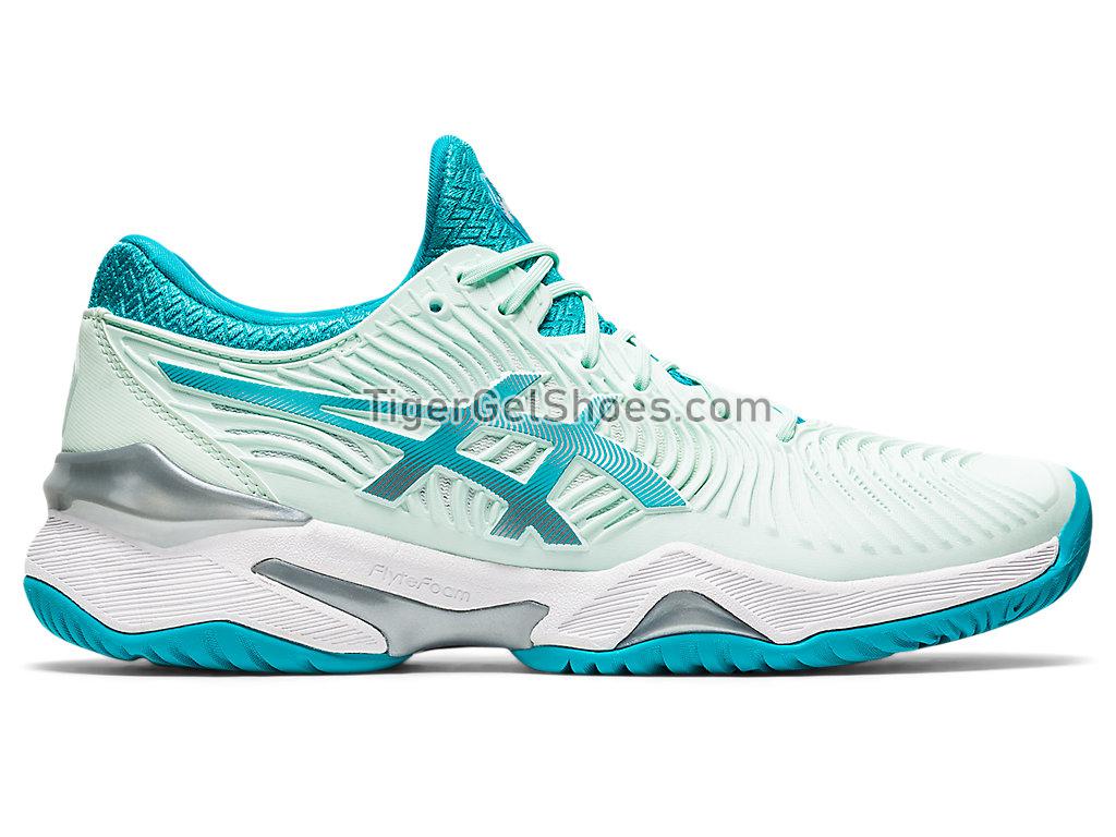 Asics COURT FF 2 Bio Mint/Lagoon 1042A076-300 Womens Tennis Shoes