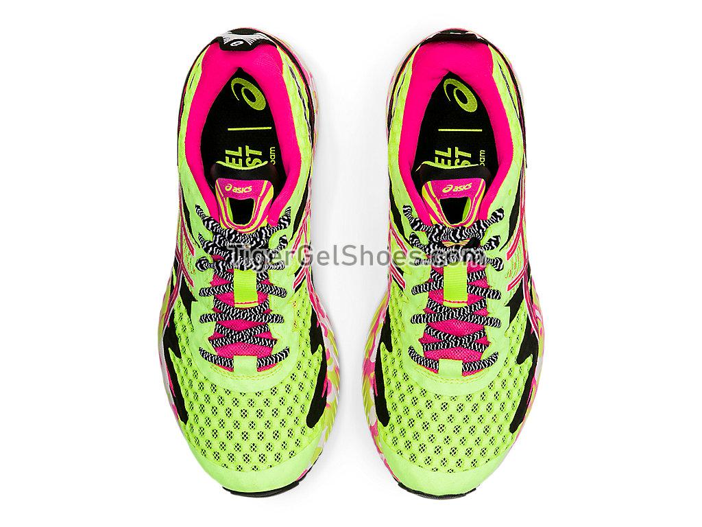Asics GEL-NOOSA TRI 12 Safety Yellow/Pink Glo 1012A578-751 Womens Running Shoes