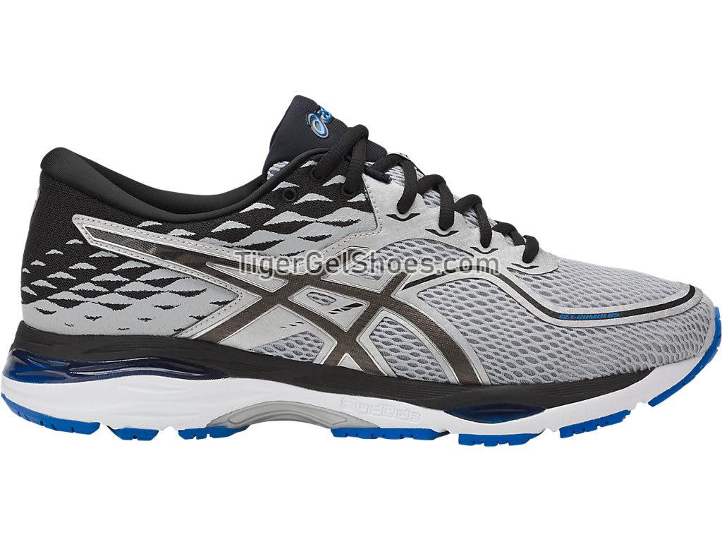 Asics GEL-Cumulus 19 Grey/Black/Directoire Blue T7B3N-9690 Mens Running Shoes