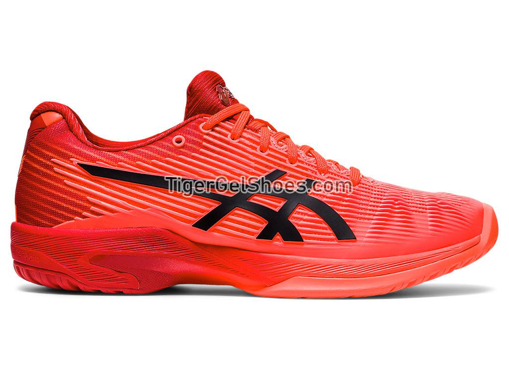 Asics SOLUTION SPEED FF TOKYO Sunrise Red/Eclipse Black 1042A126-701 Womens Tennis Shoes