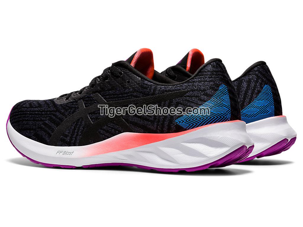 Asics ROADBLAST Black/Orchid 1012A700-002 Womens Running Shoes