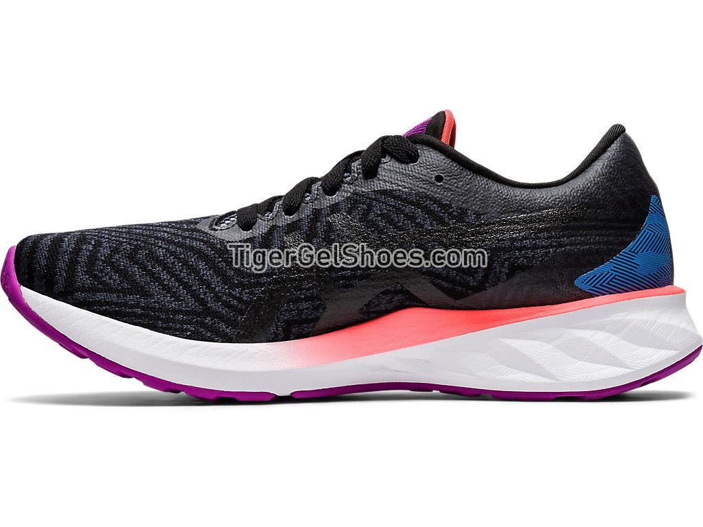 Asics ROADBLAST Black/Orchid 1012A700-002 Womens Running Shoes