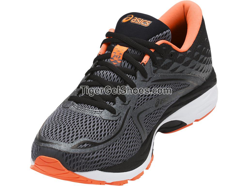 Asics GEL-Cumulus 19 Carbon/Black/Hot Orange T7B3N-9790 Mens Running Shoes