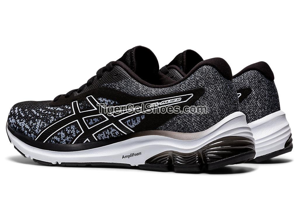 Asics GEL-PULSE 12 Knit Black/Black 1012A870-001 Womens Running Shoes