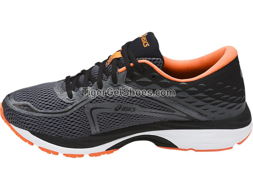 Asics GEL-Cumulus 19 Carbon/Black/Hot Orange T7B3N-9790 Mens Running Shoes