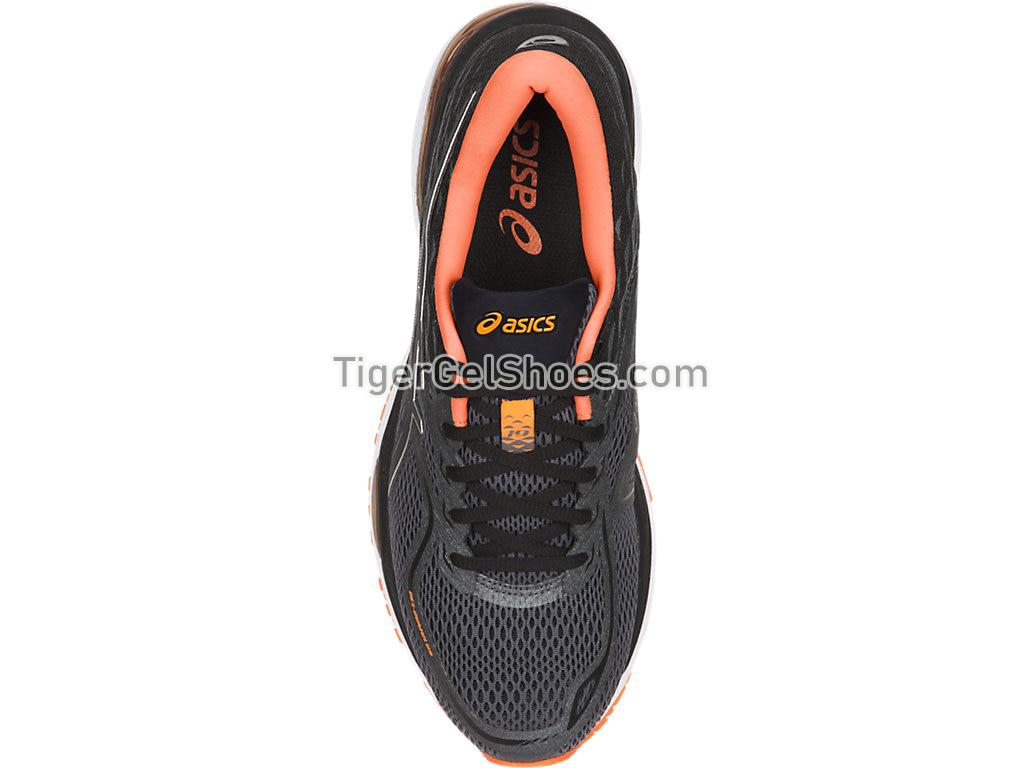Asics GEL-Cumulus 19 Carbon/Black/Hot Orange T7B3N-9790 Mens Running Shoes