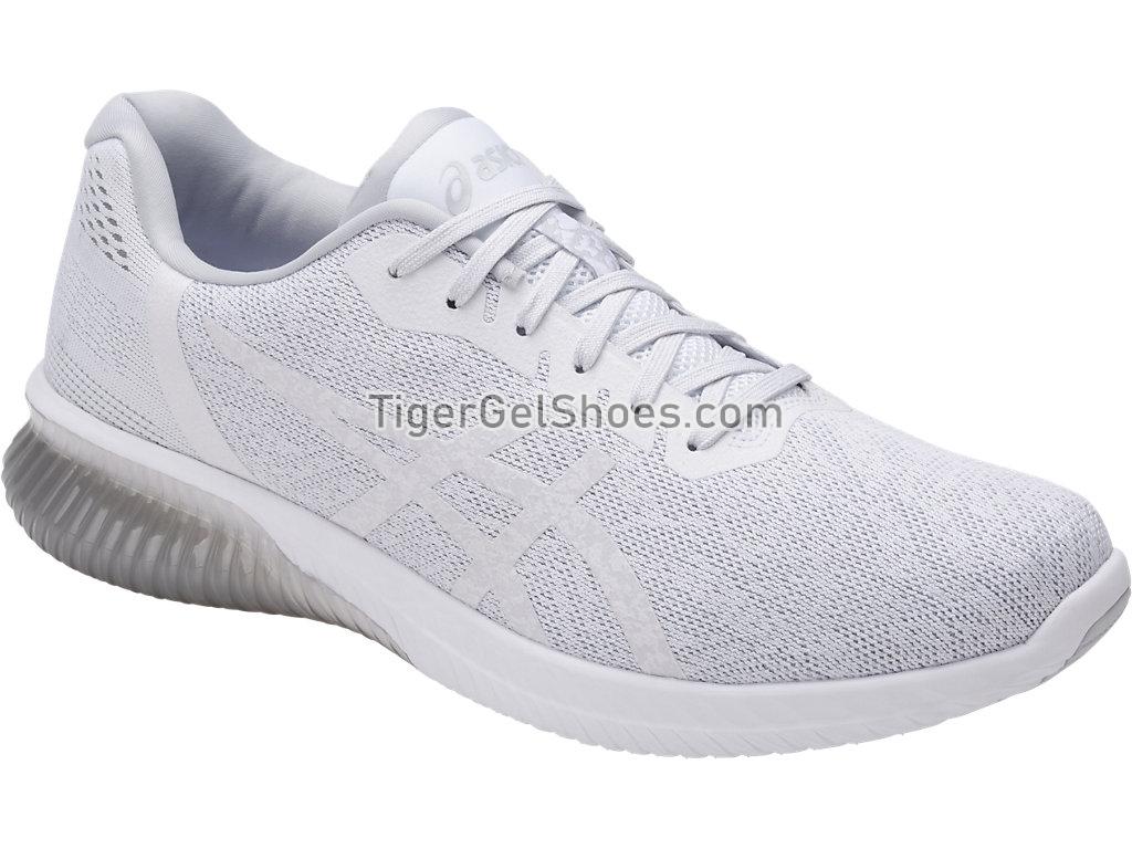 Asics GEL-Kenun White/White/Glacier Grey T7C4N-0101 Mens Running Shoes