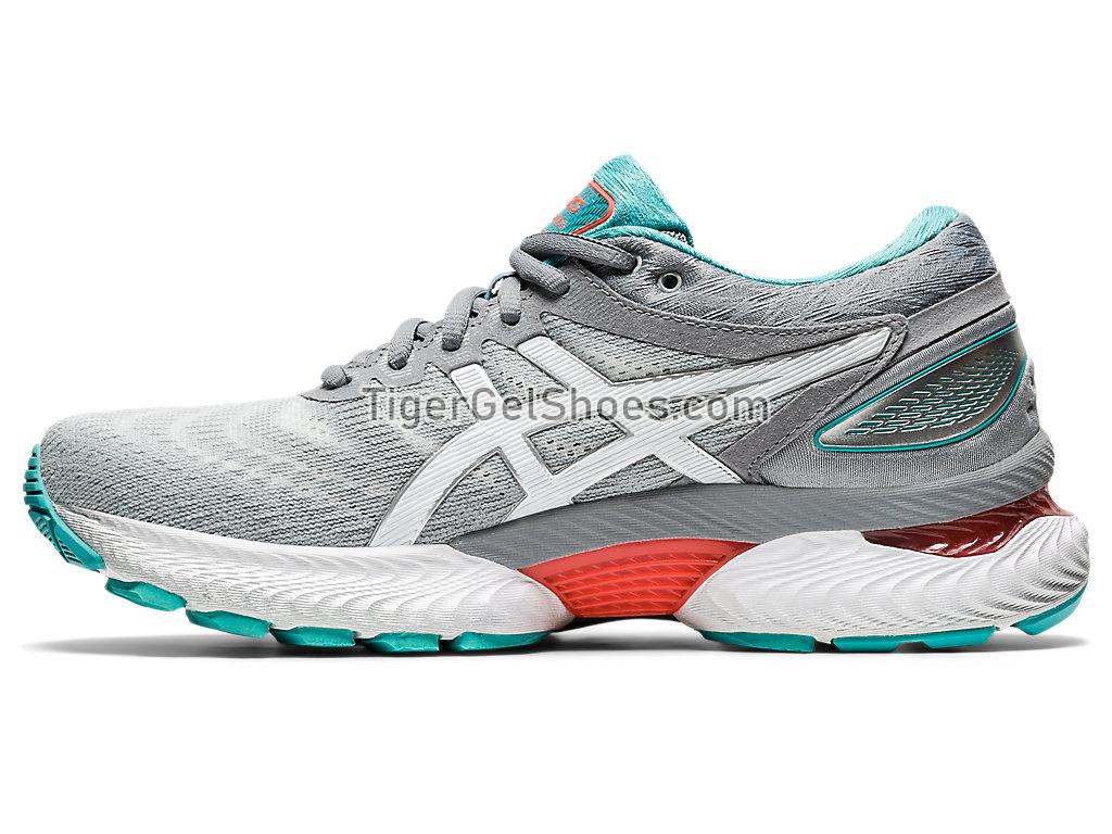 Asics GEL-Nimbus 22 (D) Sheet Rock/White 1012A586-020 Womens Running Shoes