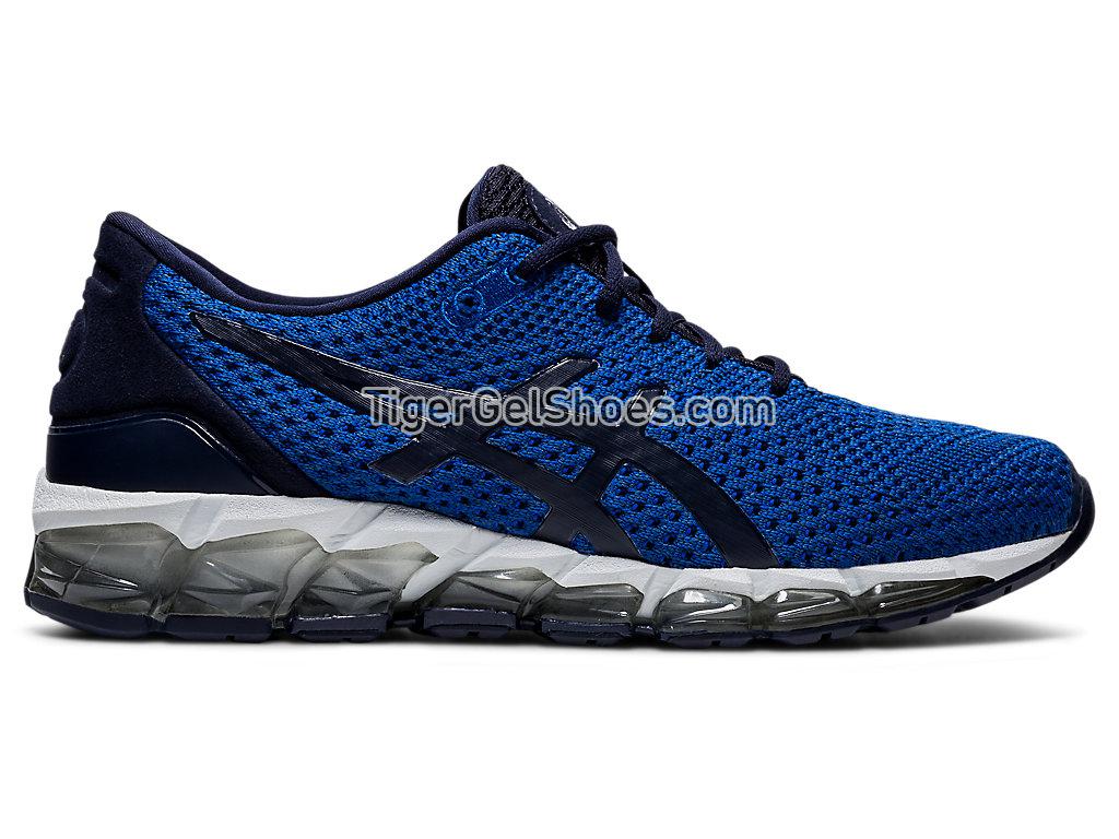 Asics GEL-QUANTUM 360 5 KNIT Tuna Blue/Midnight 1021A413-400 GEL Mens Womens Shoes