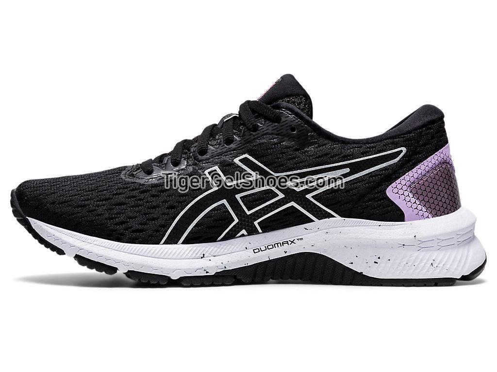 Asics GT-1000 9 Black/Pure Silver 1012A651-002 Womens Running Shoes