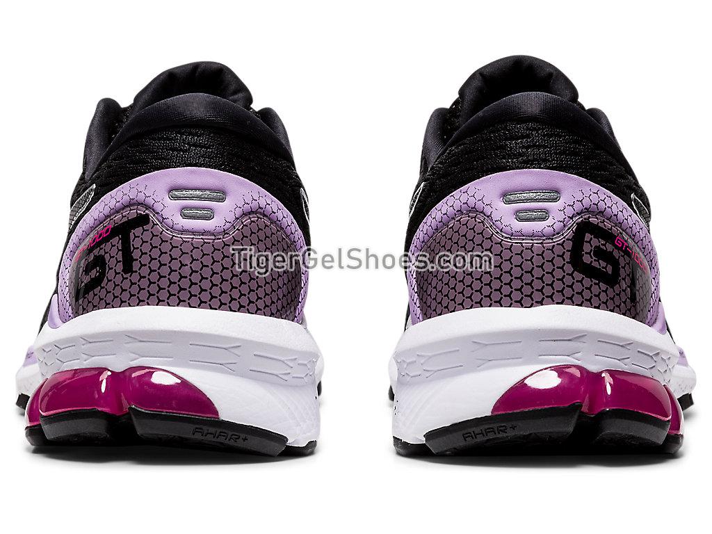 Asics GT-1000 9 Black/Pure Silver 1012A651-002 Womens Running Shoes